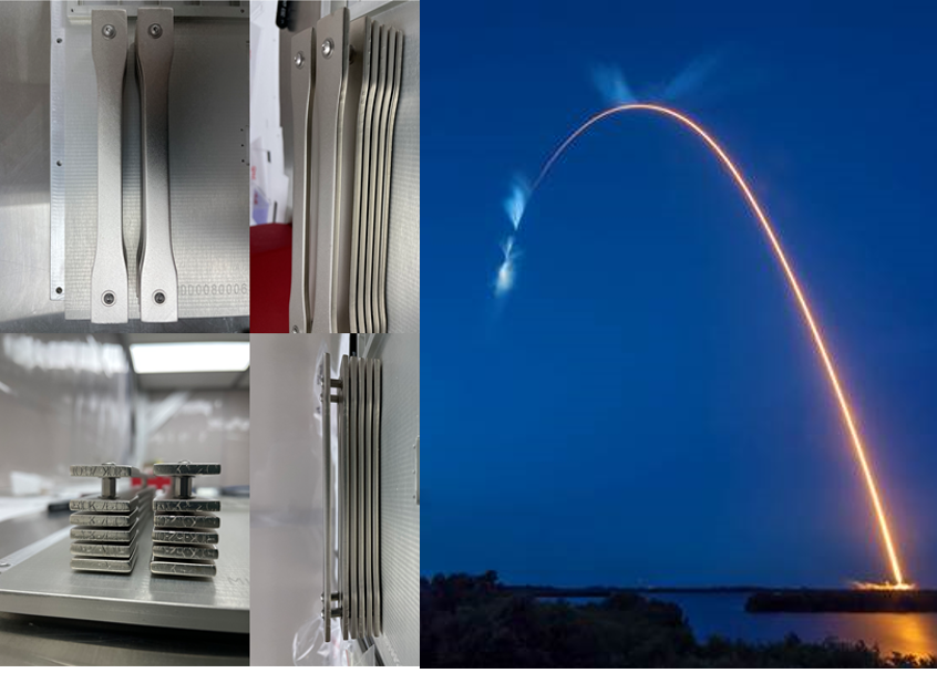 Launched & Recovered 3D Printed Samples to the ISS!